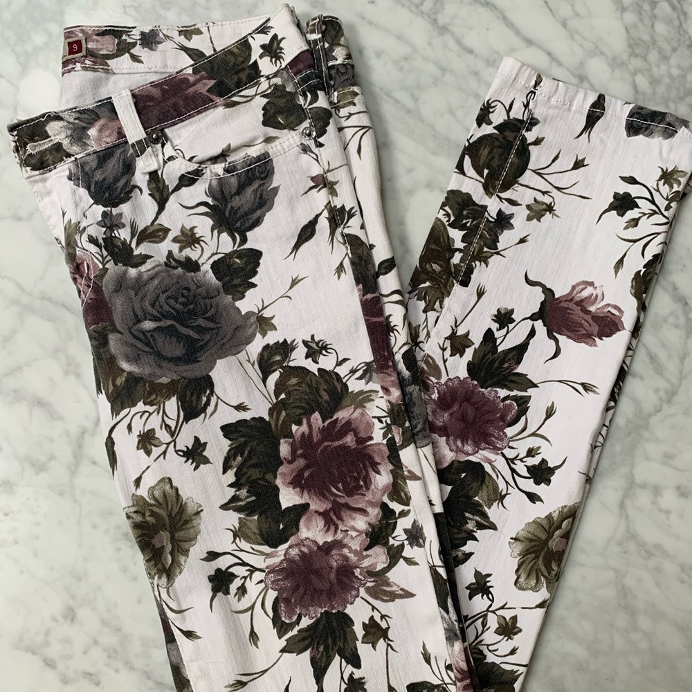 GJG floral jeans